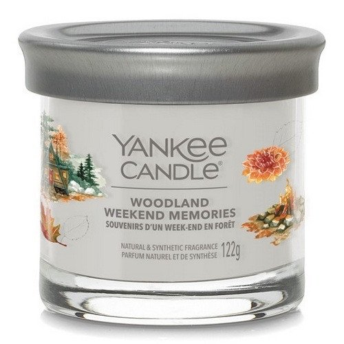 Yankee Candle Signature Tumbler malý Woodland Weekend Memories 122g