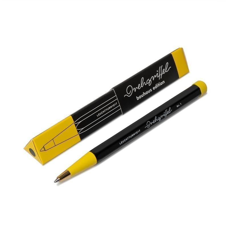 Drehgriffel Nr 1 BlackLemon Bauhaus Edition Ballpoint pen Royal Blue ink
