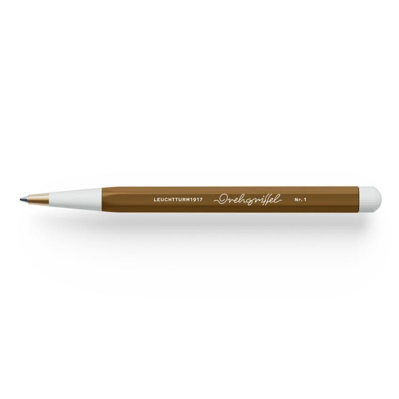 Drehgriffel Nr 1 Spice Brown Ballpoint pen Royal Blue ink