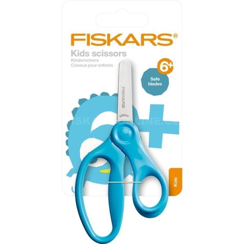 Fiskars Dětské nůžky se zaoblenou špičkou tyrkysové 13 cm