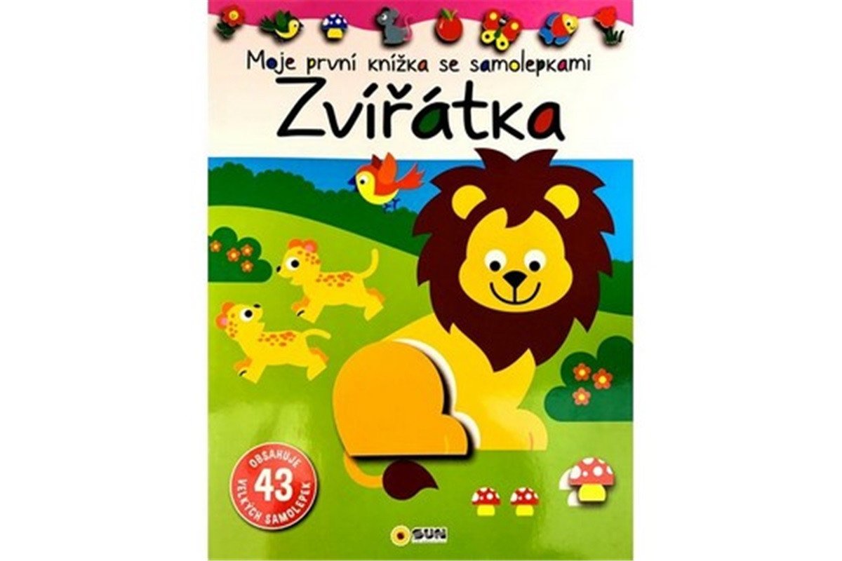 Zvířátka - Moje první knížka se samolepkami