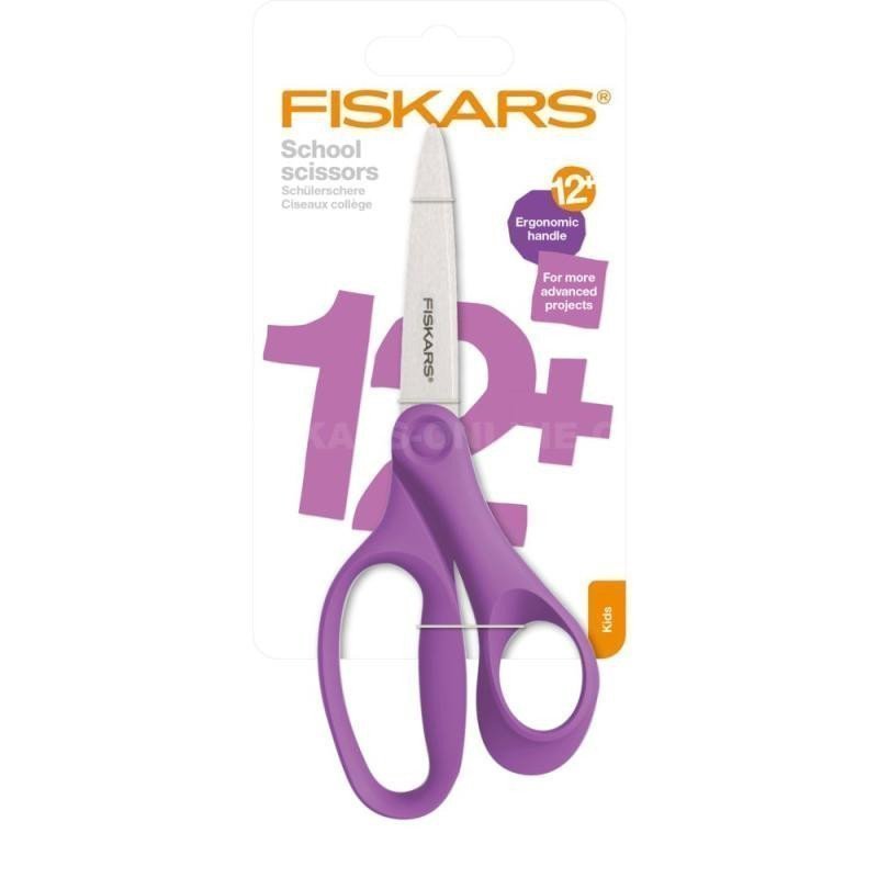Fiskars Školní nůžky 18 cm purpurová