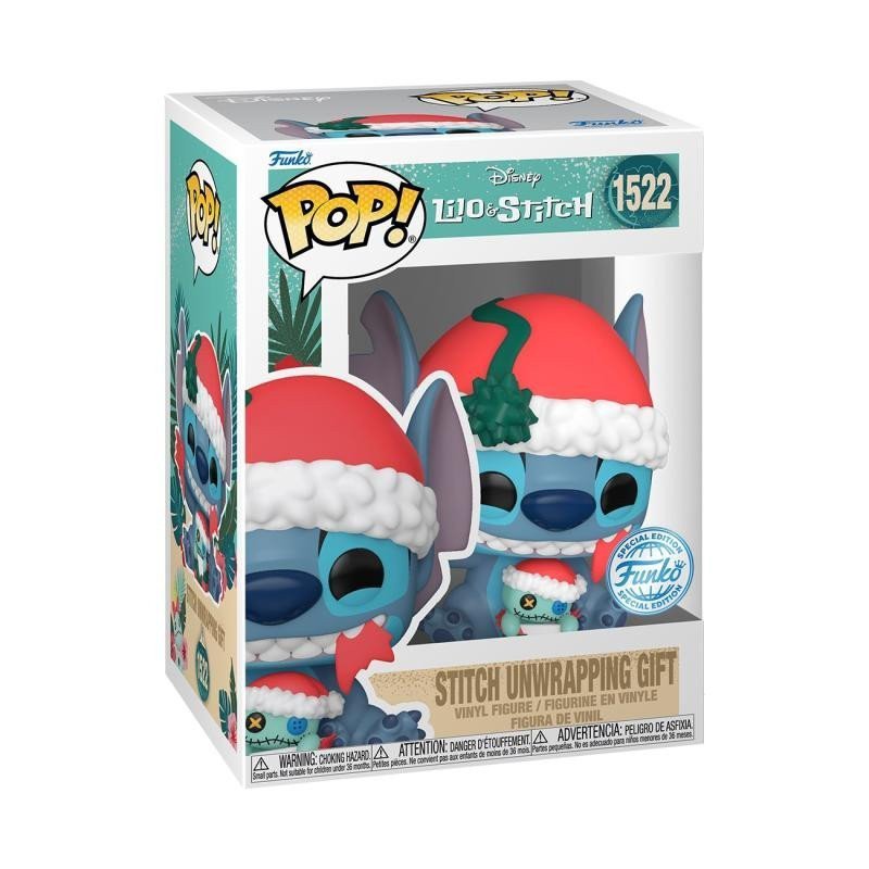 Funko POP Disney Lilo Stitch - Stitch Unwrapping Gift 1522