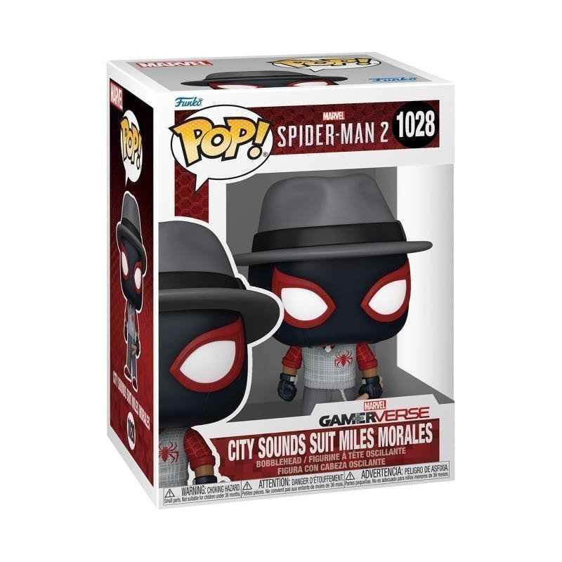 Funko POP Games Spider-Man 2 - City Sounds Suit Miles Morales 1028