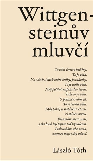Wittgensteinův mluvčí – Tóth László