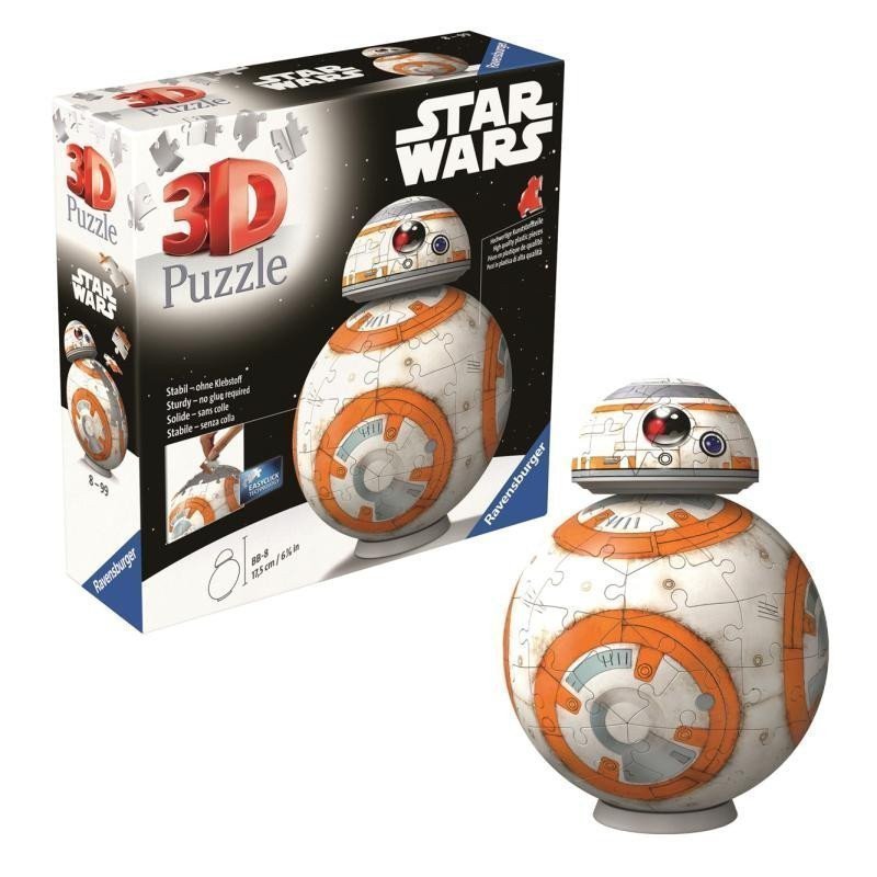 3D Puzzle-Ball Star Wars BB-8 99 dílků