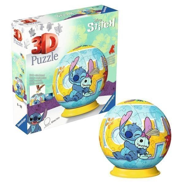 3D Puzzle-Ball Disney Stitch 72 dílků