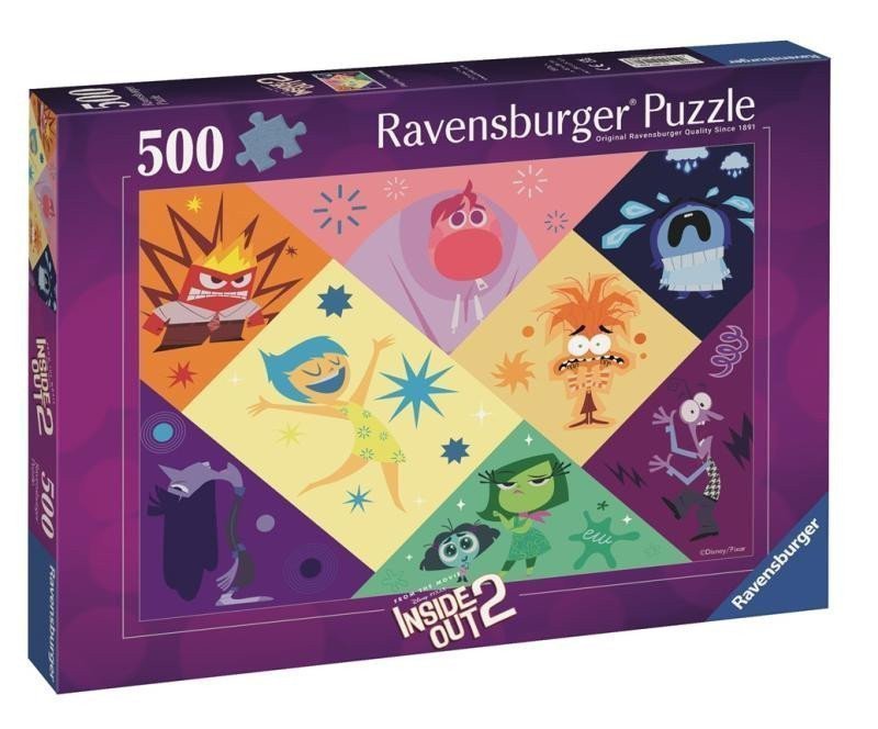 Puzzle V hlavě 2 500 dílků