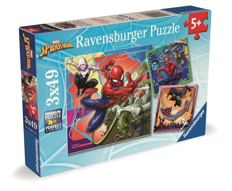 Puzzle Marvel Spider-Man 3x49 dílků