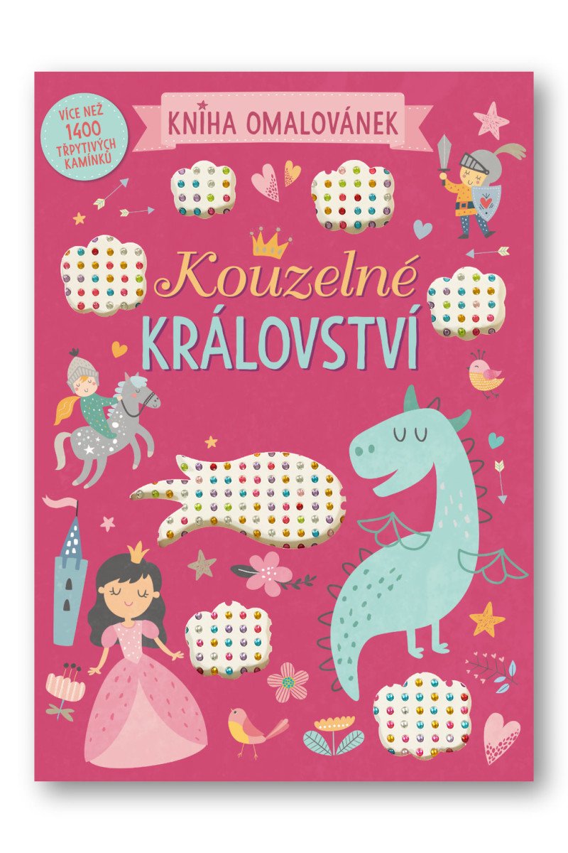 Kouzelné království - Kniha omalovánek