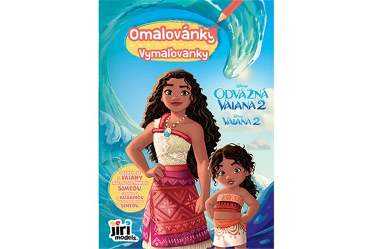 Vaiana 2 - Omalovánky A5