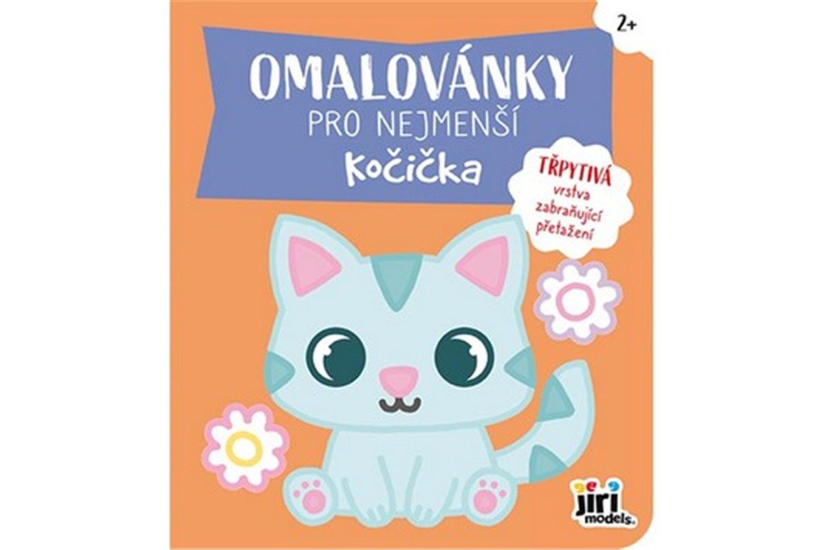 Kočička - Omalovánky pro nejmenší