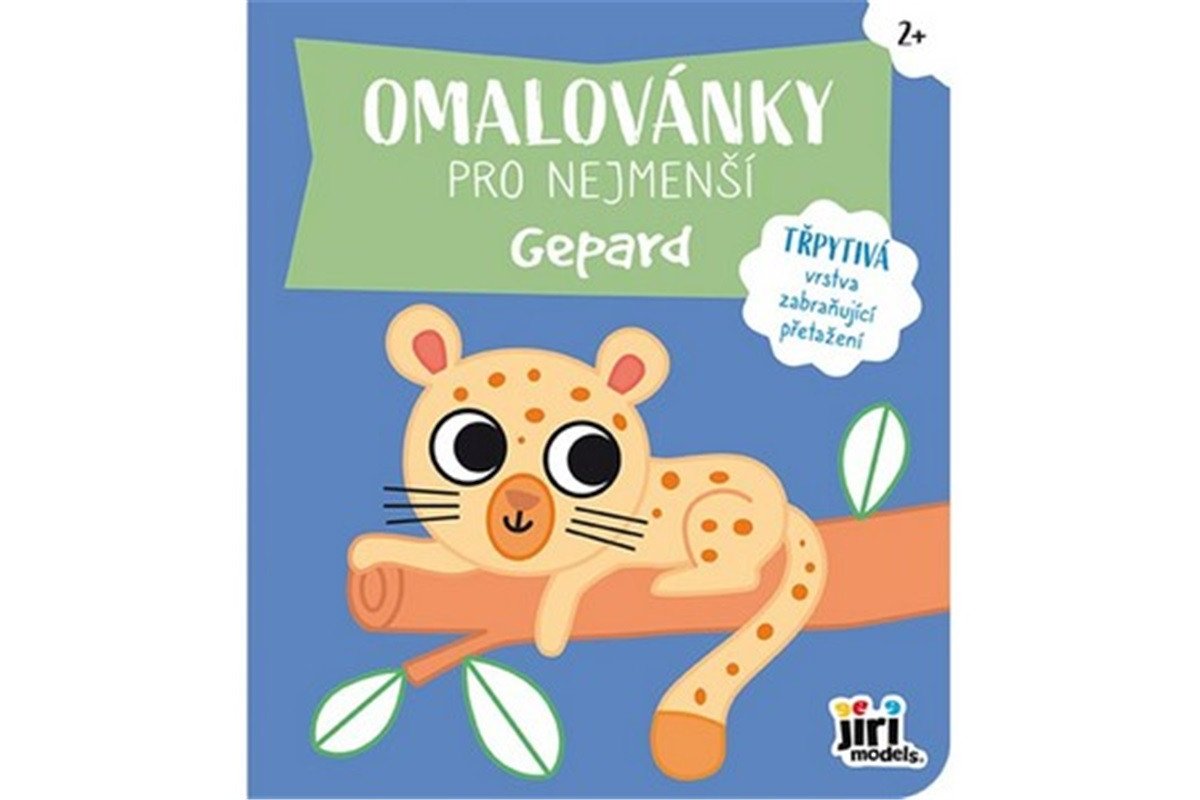 Gepard - Omalovánky pro nejmenší