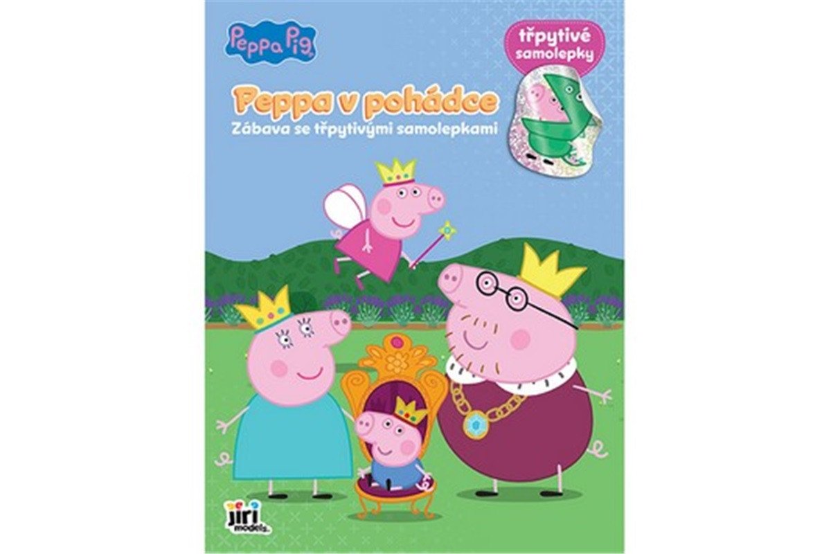 Prasátko Peppa - Zábava se třpytivými samolepkami