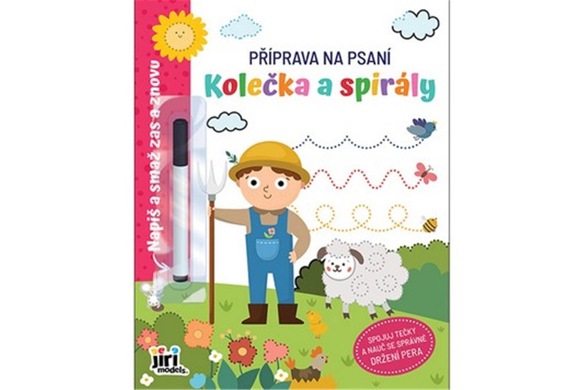 Kolečka a spirály - Příprava na psaní