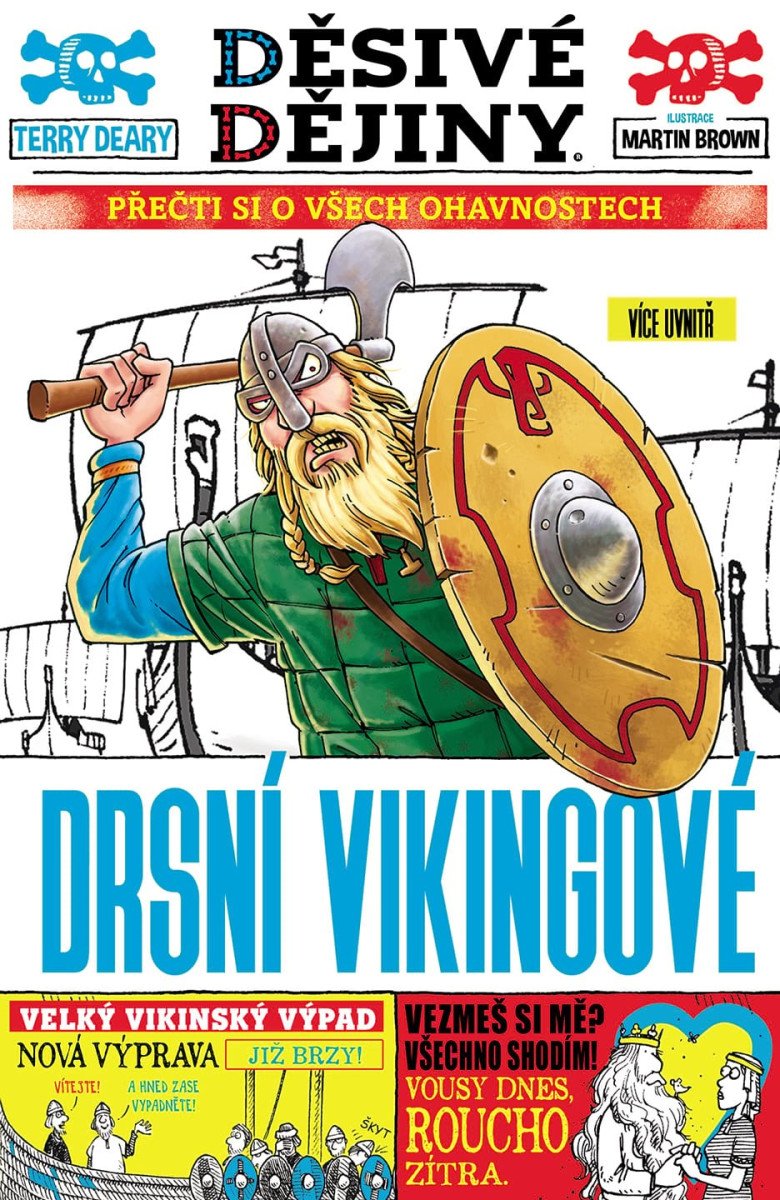 Děsivé dějiny - Drsní Vikingové – Deary Terry
