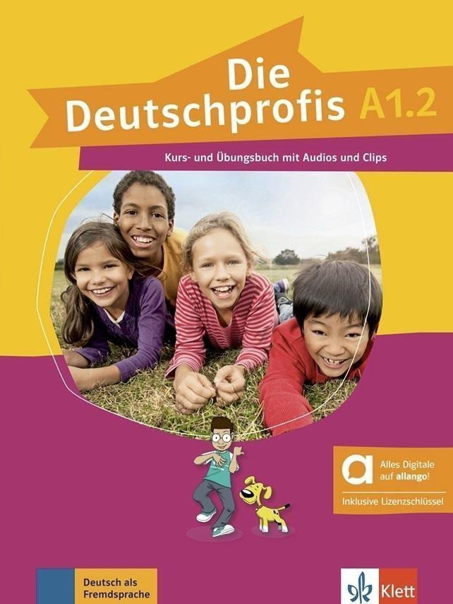 Die Deutschprofis A12 – Hybride Ausgabe – KursÜbungsbuch MP3Clips allangonet Lizenz 24 Monate