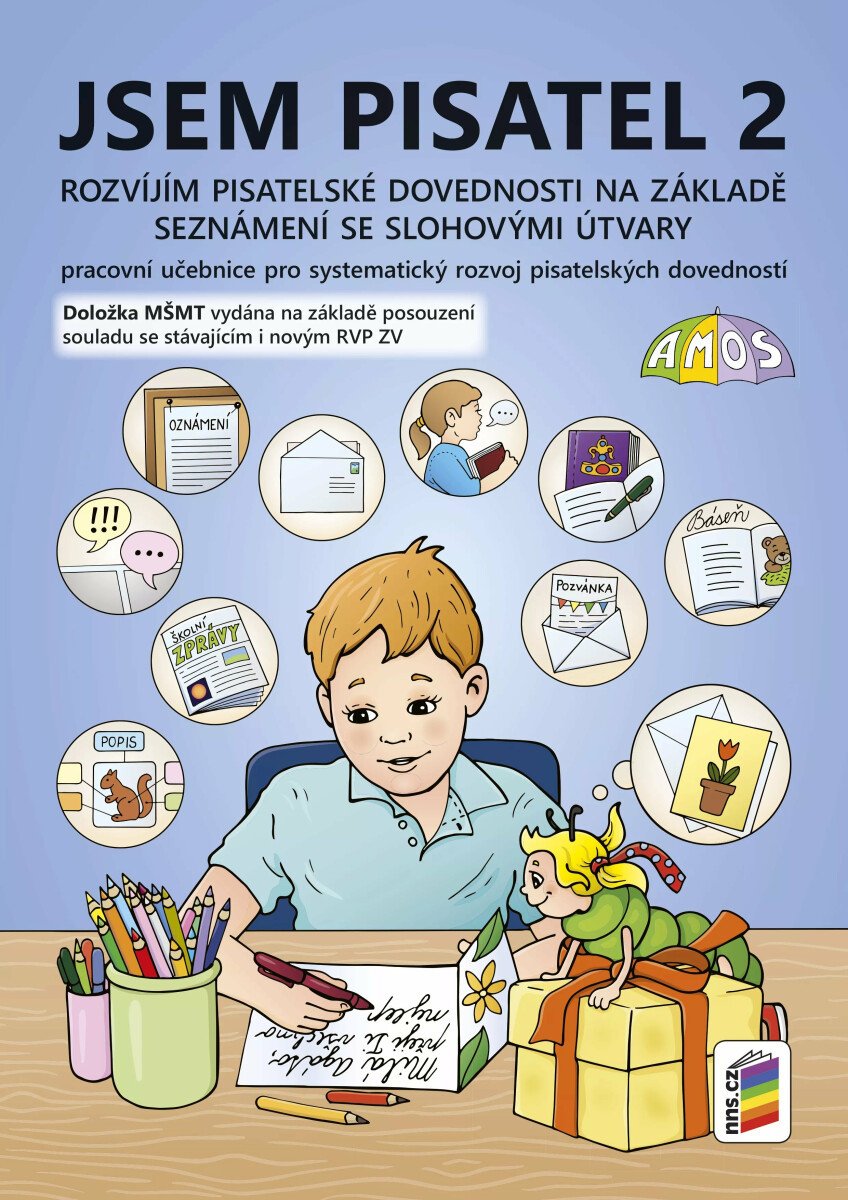 AMOS Český jazyk 2 tvořivé psaní k 3 dílu