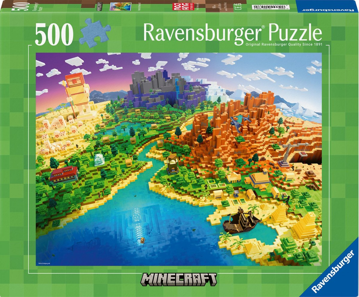 Puzzle Minecraft 500 dílků