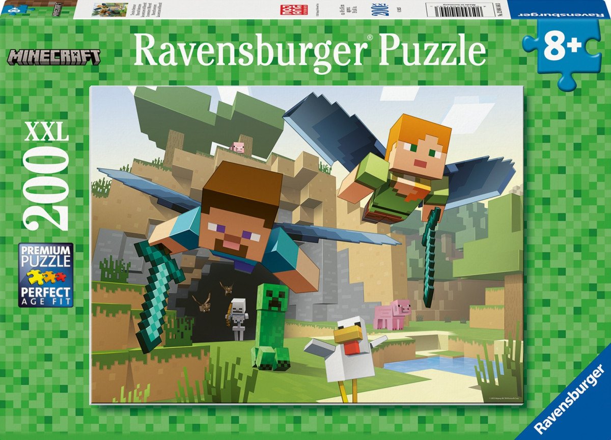 Puzzle Minecraft 200 dílků
