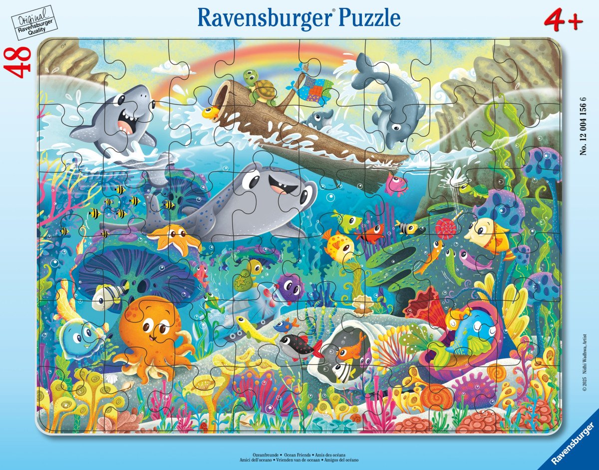 Puzzle Přátelé z oceánu 48 dílků