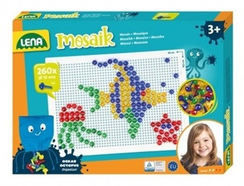 Mozaika klobouček 1 cm krystal260 ks