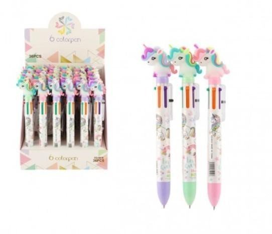 Pero Jednorožec6 barev