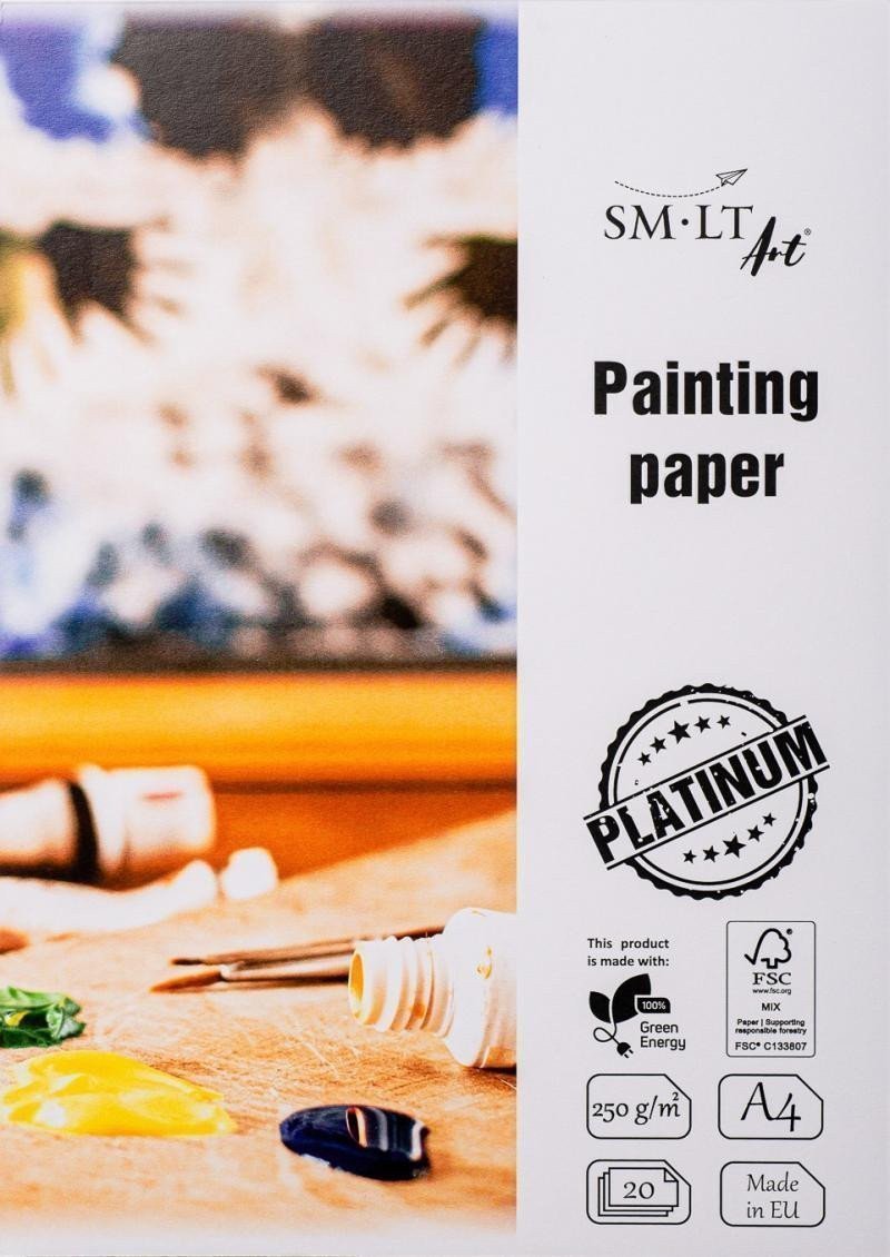 SMLT Art Blok PLATINUM drywet A4 - 20 listů