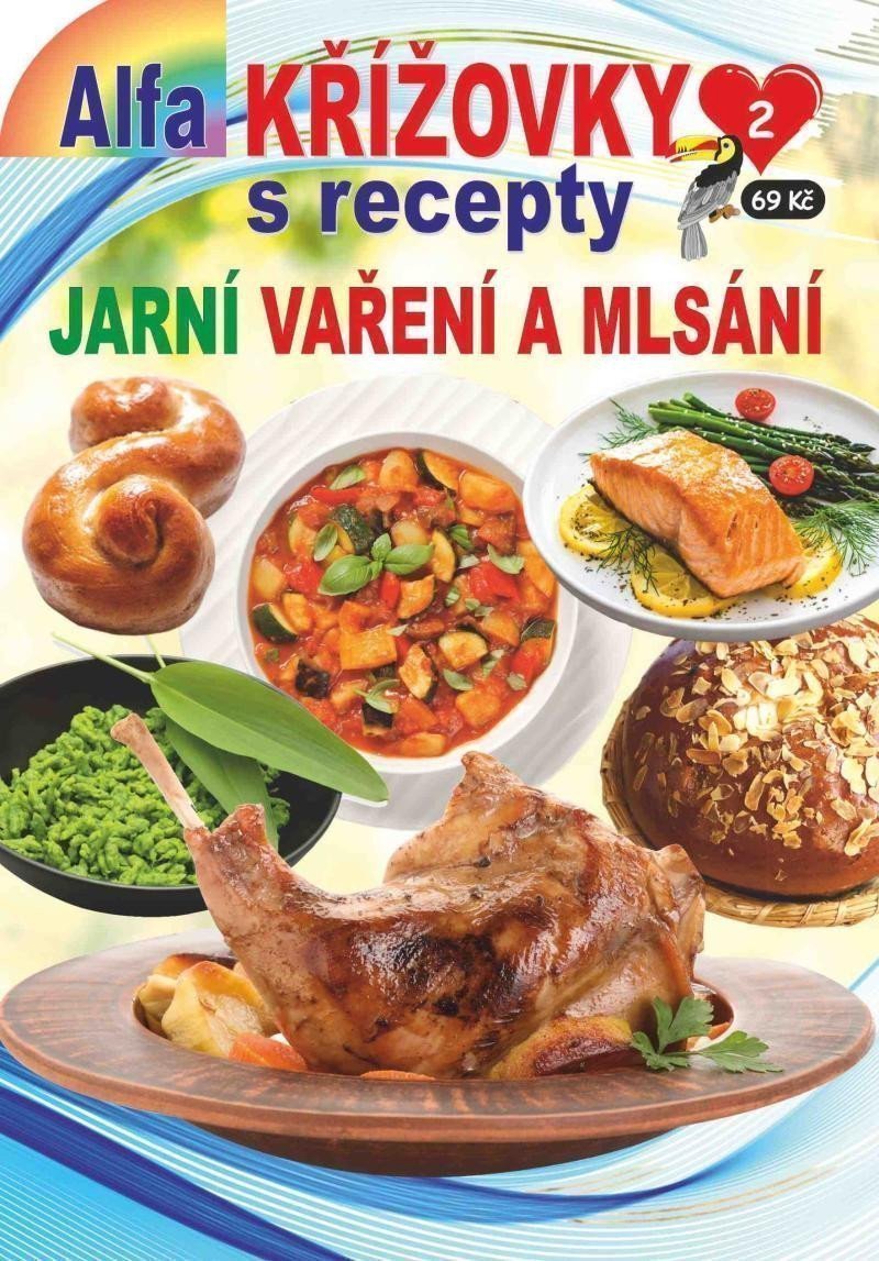 Křížovky s recepty 22025 - Jarní vaření a mlsání
