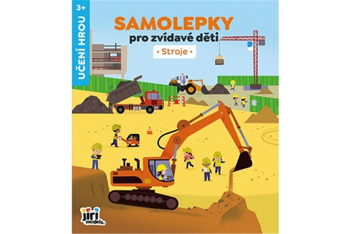 Samolepky pro zvídavé děti Stroje