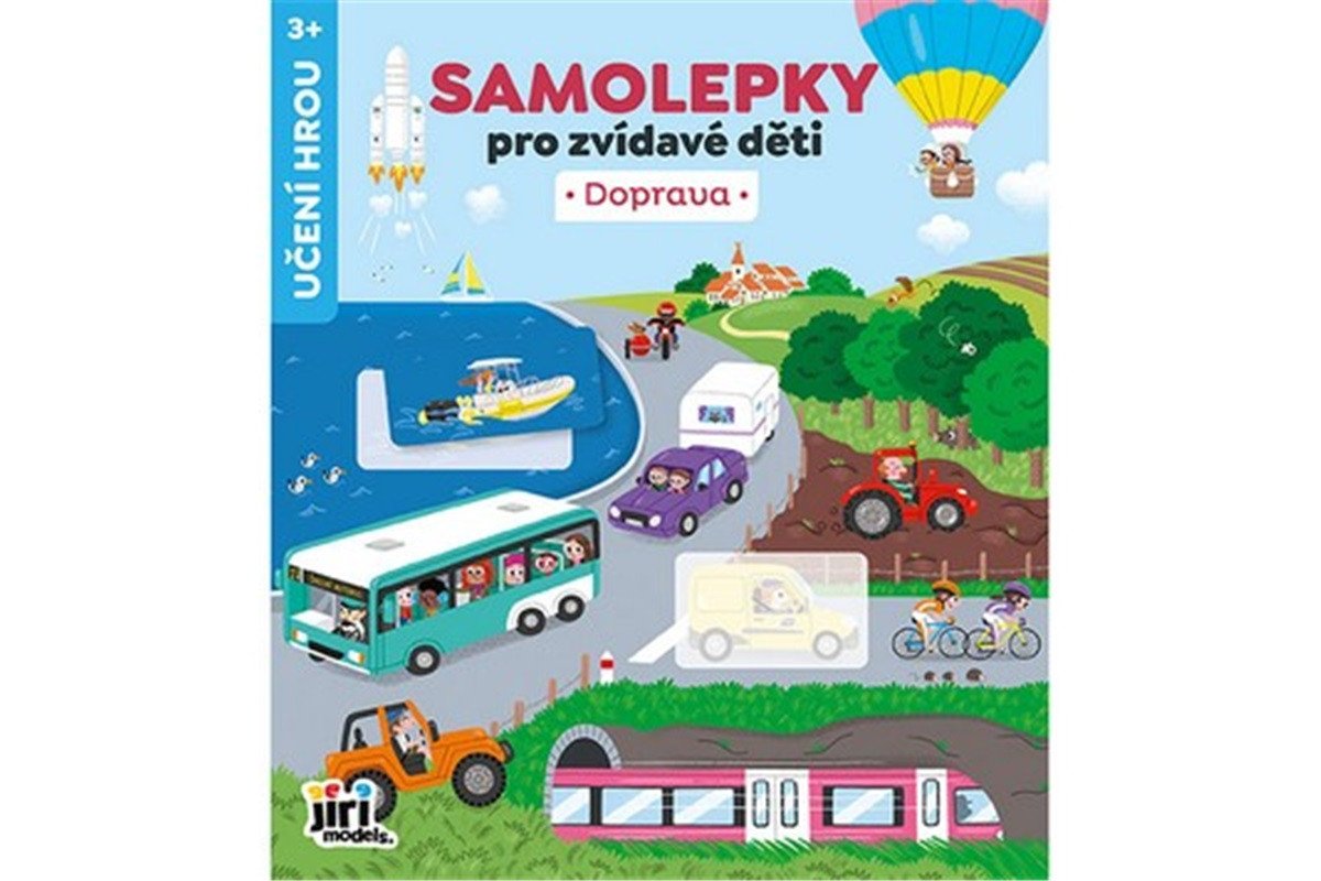 Samolepky pro zvídavé děti Doprava