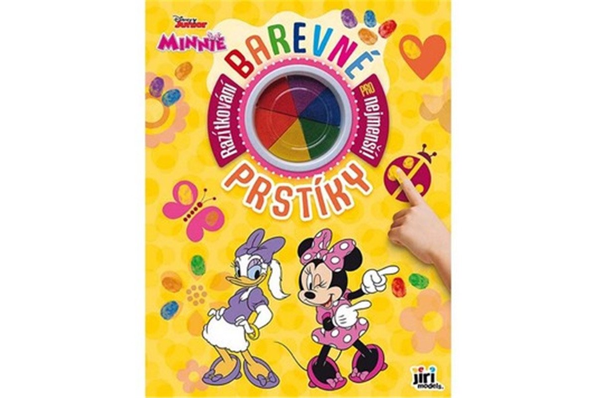 Barevné prstíky Minnie