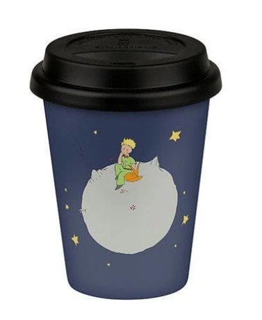 Hrnek se silikonovým víčkem - Malý Princ My Stars Guide YoU 380 ml