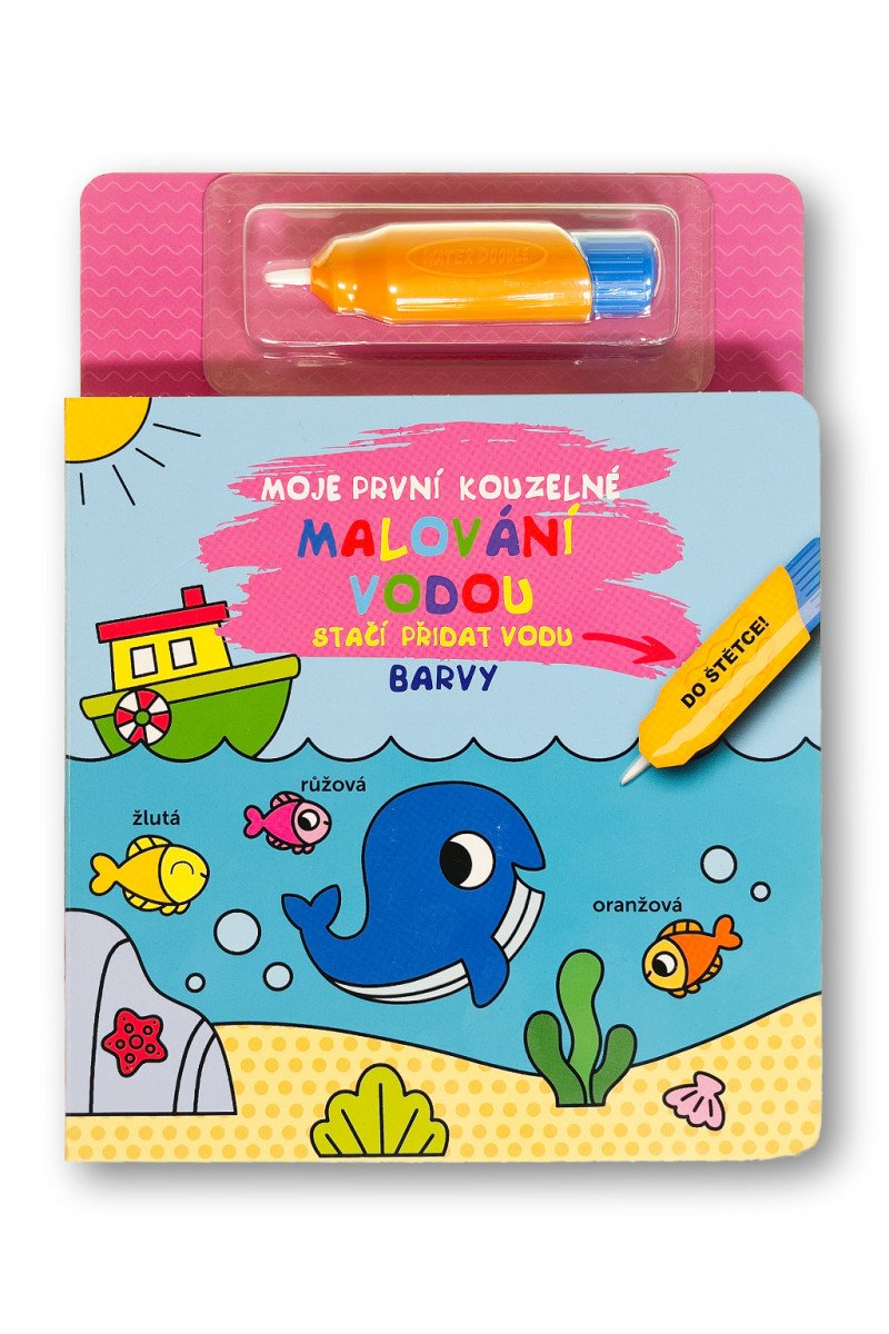 Moje první kouzelné malování vodou Barvy