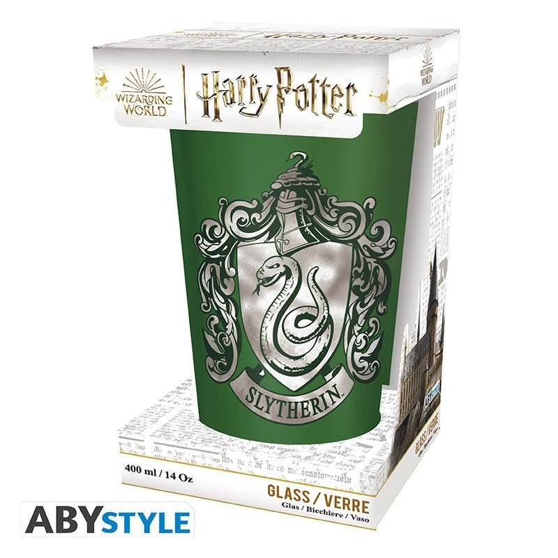 Harry Potter Sklenice Zmijozel 400 ml