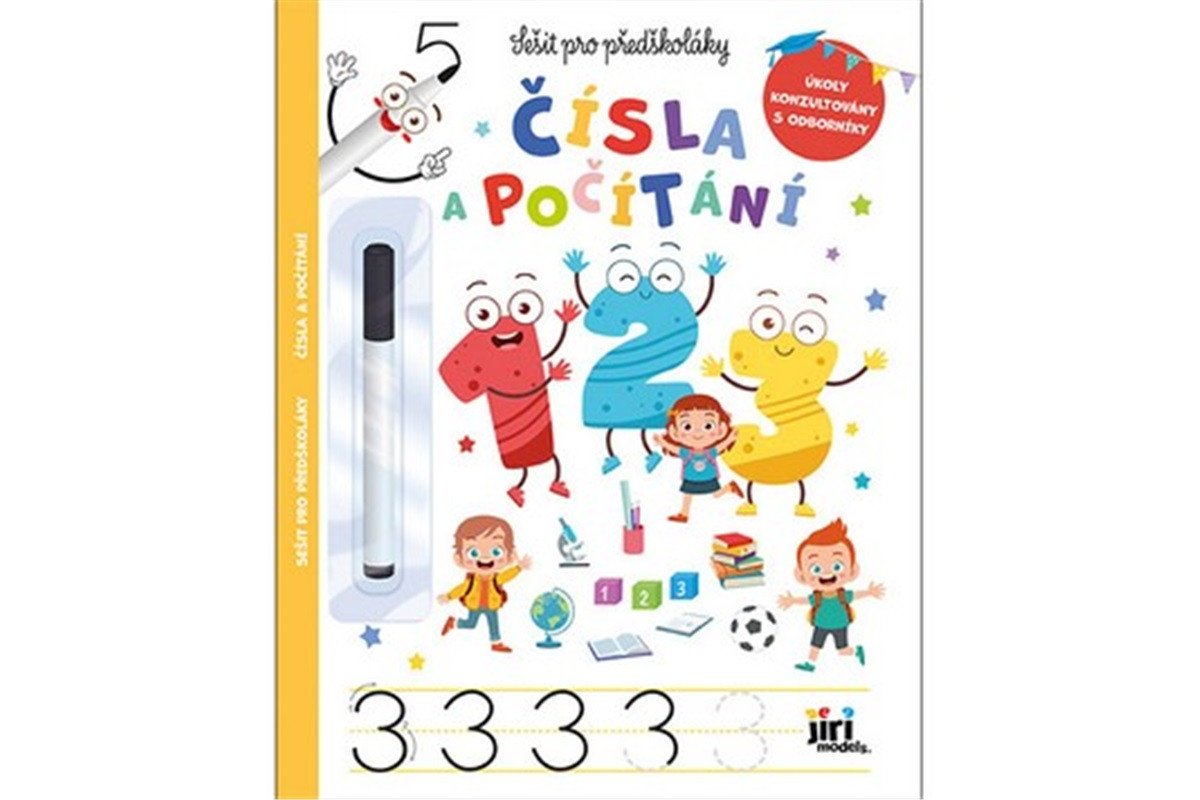 Sešit pro předškoláky Čísla a počítání