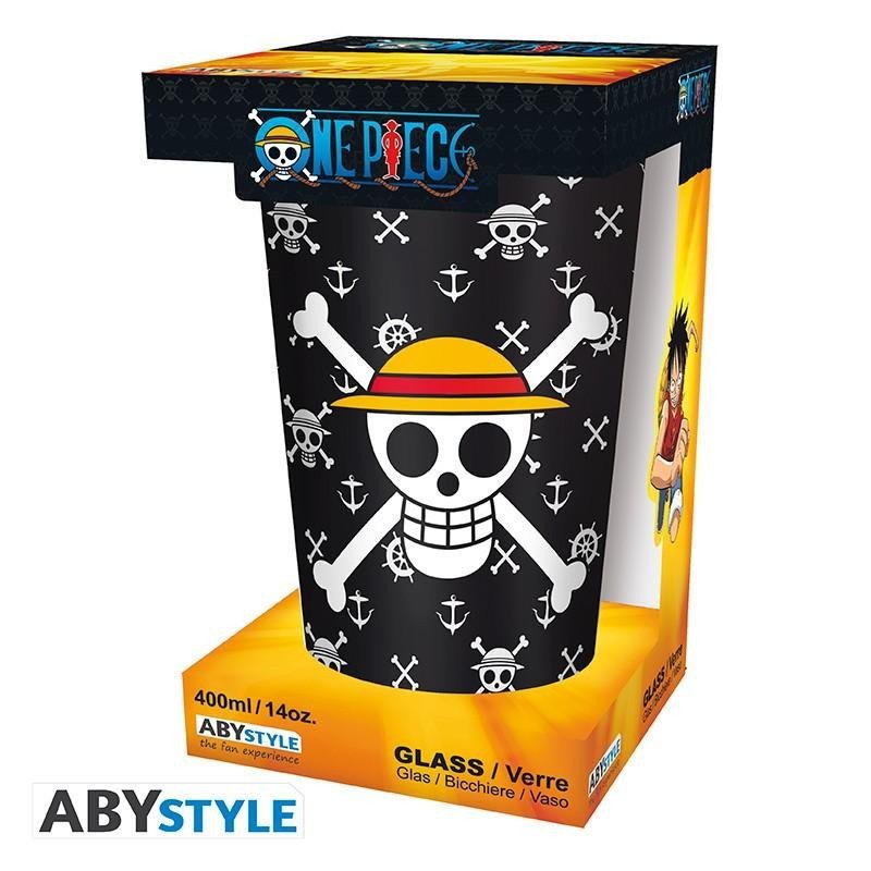 One Piece Sklenice - Luffy 400 ml