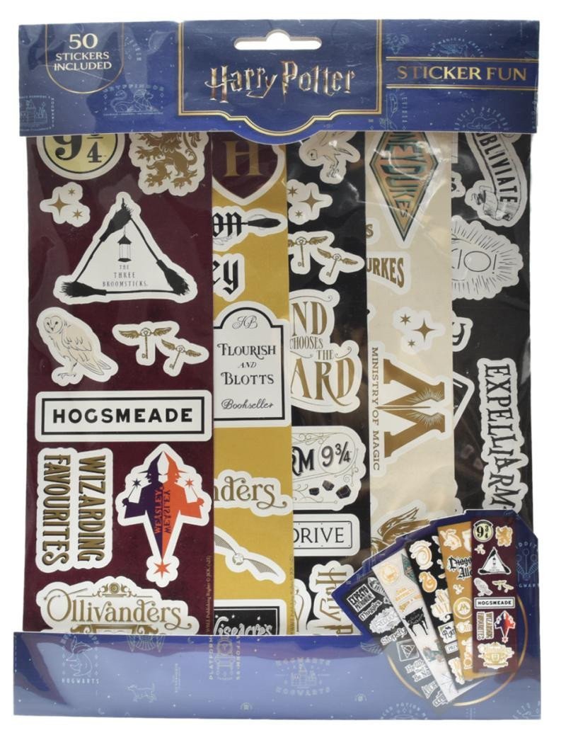 Harry Potter Set samolepek Magical Locations