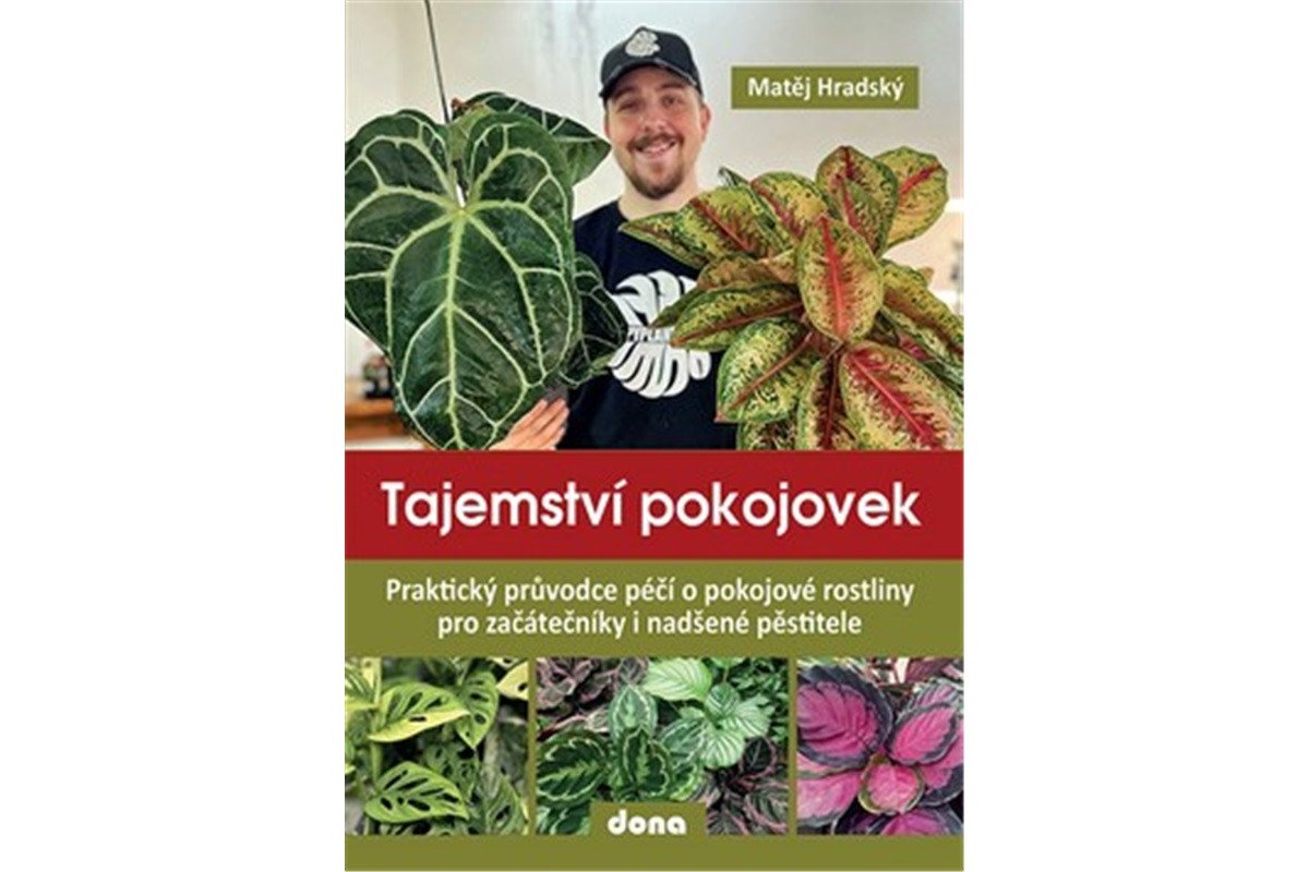 Tajemství pokojovek - Praktický průvodce péčí o pokojové rostliny pro začátečníky i nadšené pěstitele – Hradský Matěj