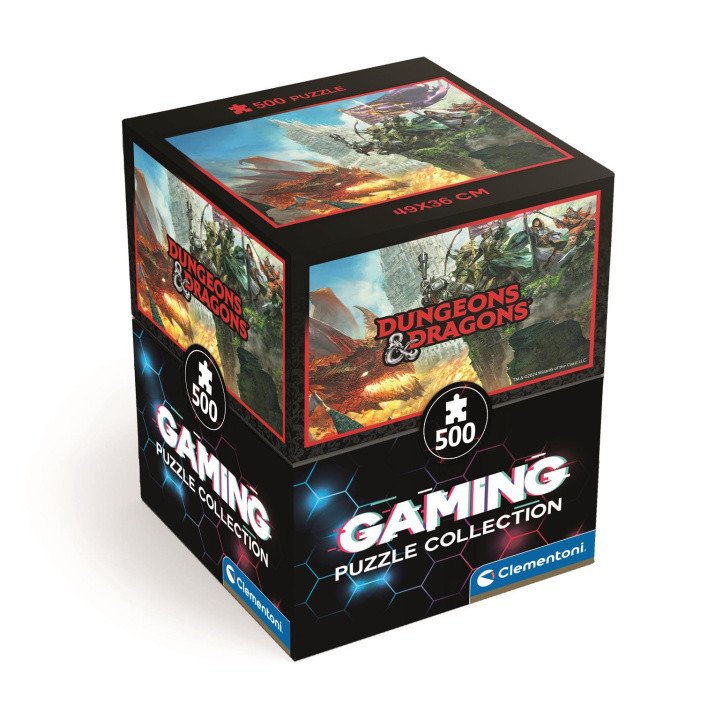 Puzzle Dungeons Dragons 500 dílků Cube