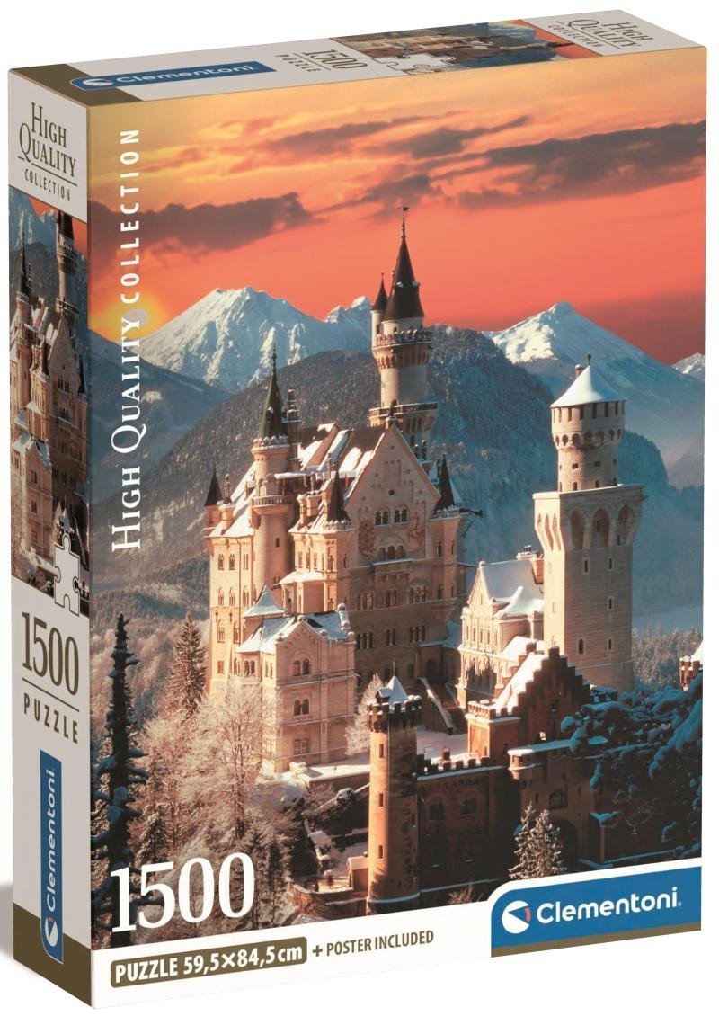 Puzzle Neuschwanstein 1500 dílků