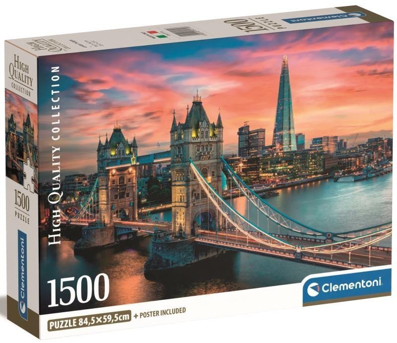 Puzzle Londýnský soumrak 1500 dílků