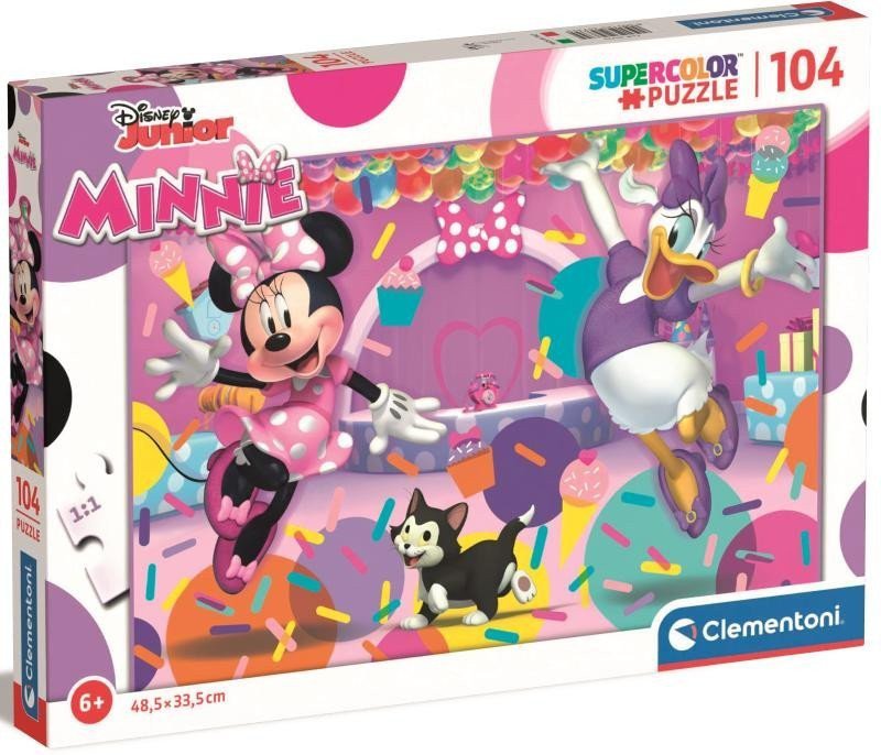 Puzzle Minnie 104 dílků