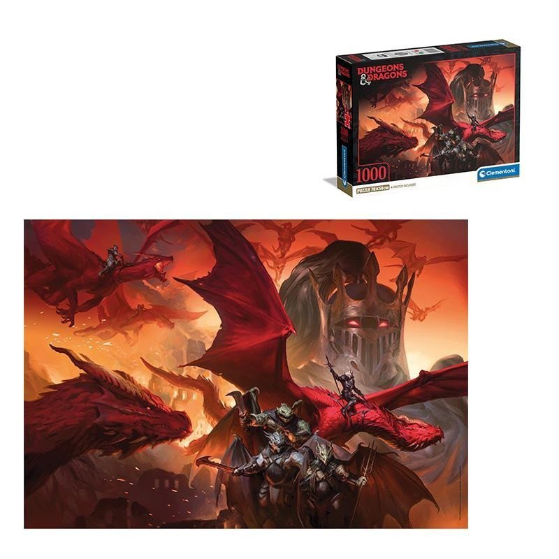 Puzzle Dungeons Dragons 1000 dílků