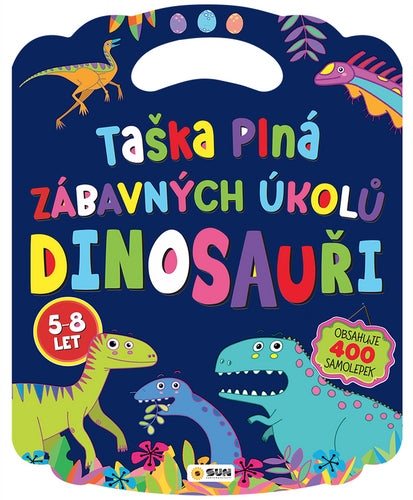 Taška plná zábavných úkolů Dinosauři 5-8 let