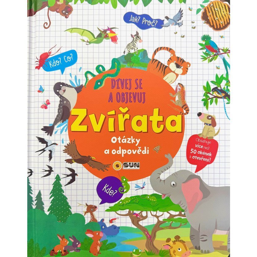 Dívej se objevuj Zvířata - Otázky a odpovědi
