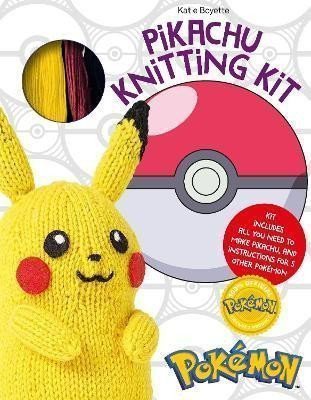 PokeMon Knitting Pikachu Kit – Boyette Katie