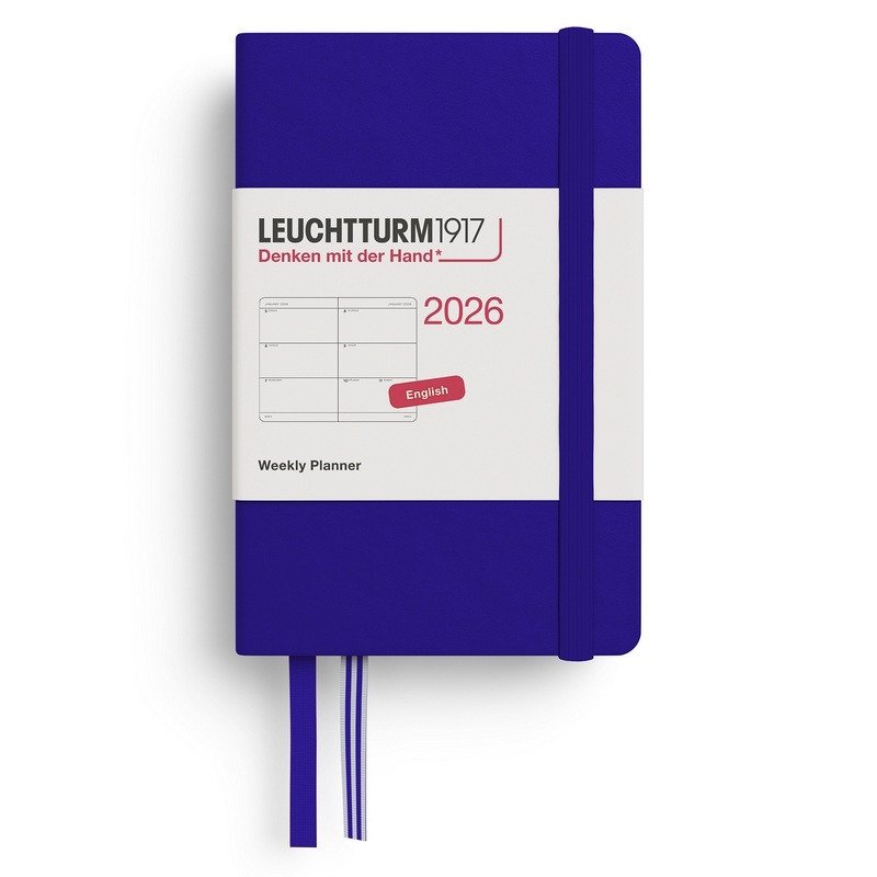 Weekly Planner 2026 Mini A7 Ink
