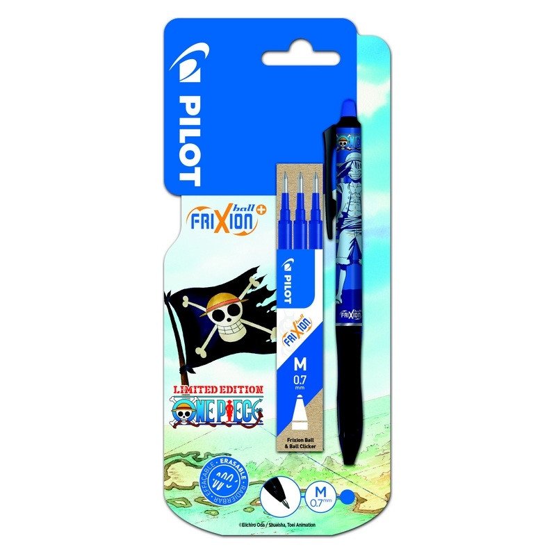 PILOT FriXion Ball Plus One Piece náplně 3 ks BL modrá