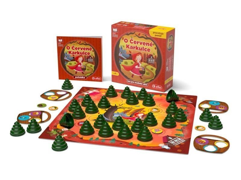 O Červené Karkulce - desková hra pro děti